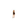 Chemeris babydoll et String - Noire